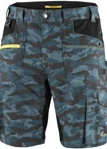 Kraťasy pracovní STRETCH maskáčové (1048)